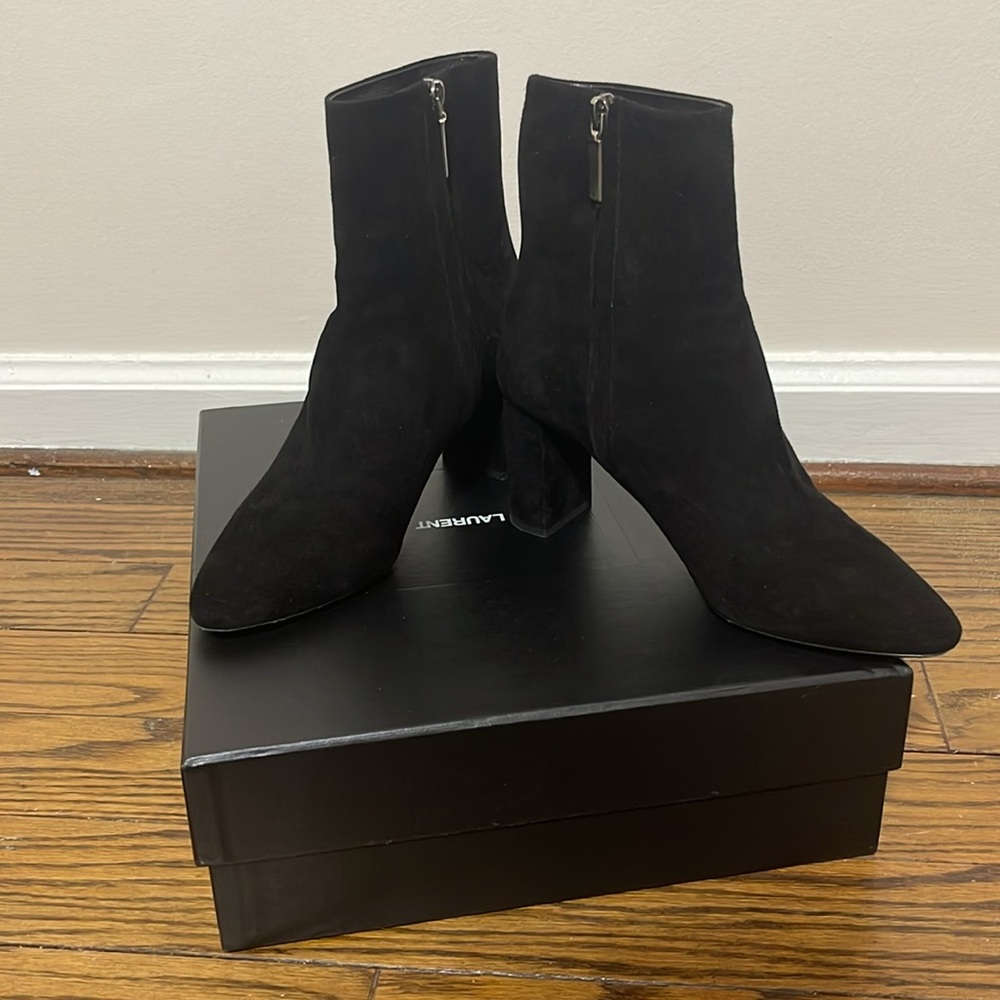 Saint Laurent Suede Boots - Picture 6 of 8